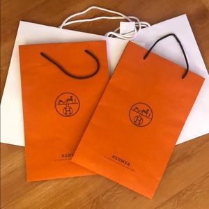 Hermès shopping bag
